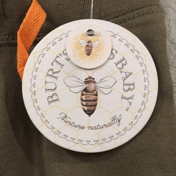 NEW Burt’s Bees Baby Sz 3-6M Shorts ORGANIC 100% Cotton Summer - Picture 3 of 7